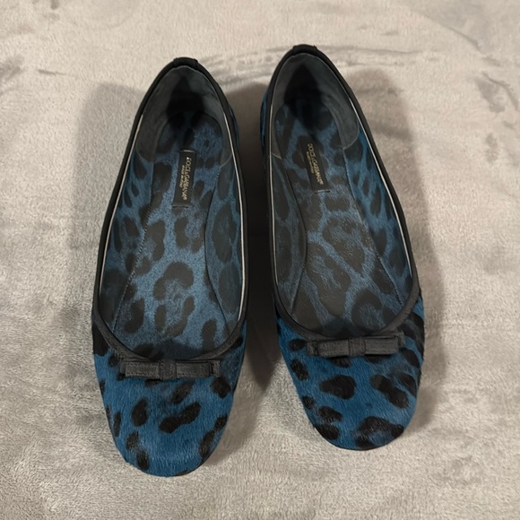 Authentic Pony Hair Dolce & Gabbana Flats - Picture 1 of 6